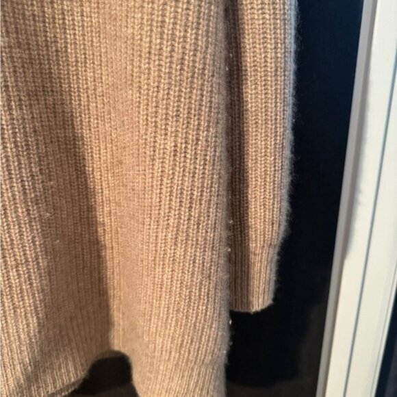 Jenni Kayne Cashmere Cocoon Cardigan Sweater in Sandstone - Picture 9 of 11